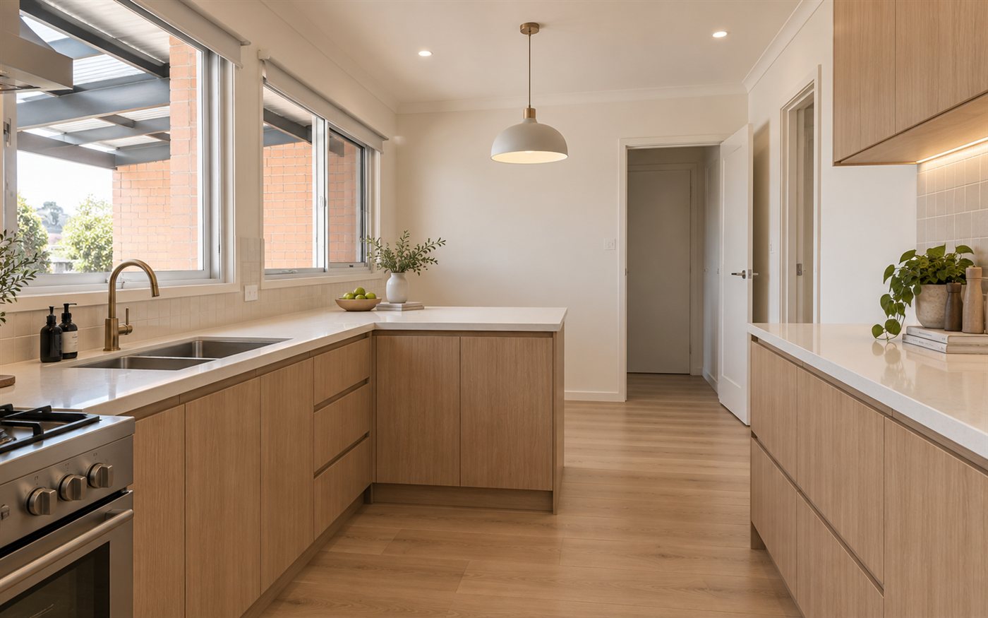 Kitchen renovation, after